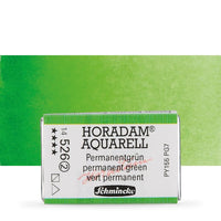 Schmincke Horadam акварелни бои в цяло контейнерче – 526 Permanent Green