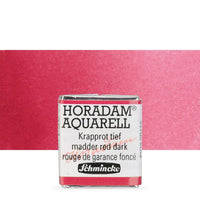Schmincke Horadam акварелни бои в половин контейнерче – 354 Madder Red Dark