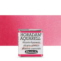 Schmincke Horadam акварелни бои в половин контейнерче – 357 Alizarin Crimson