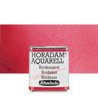 Schmincke Horadam акварелни бои в половин контейнерче – 362 Bordeaux