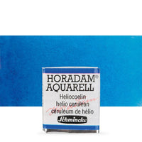 Schmincke Horadam акварелни бои в половин контейнерче – 479 Helio Cerulean