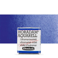Schmincke Horadam акварелни бои в половин контейнерче – 495 Ultramarine Violet