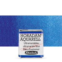 Schmincke Horadam акварелни бои в половин контейнерче – 496 Ultramarine Blue