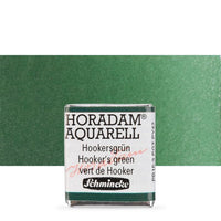Schmincke Horadam акварелни бои в половин контейнерче – 521 Hooker'S Green