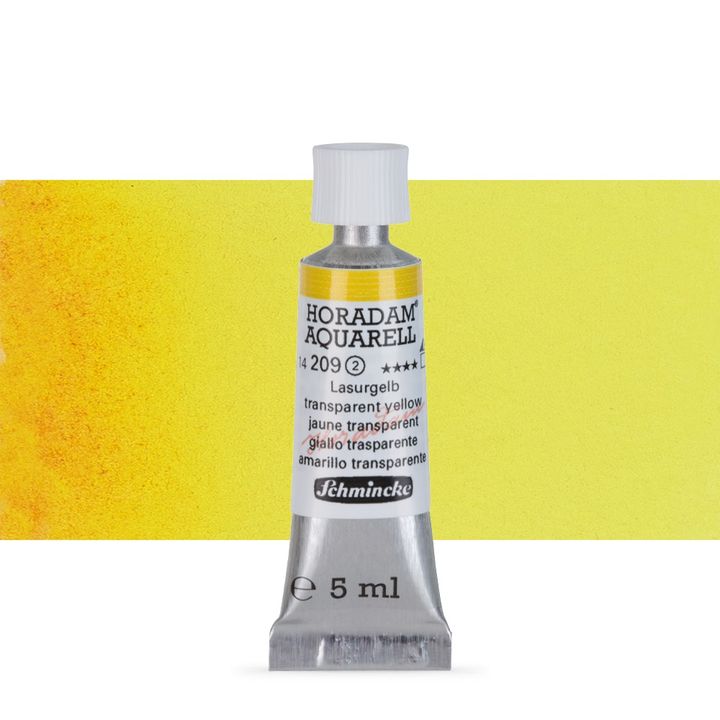 Акварелни бои Schmincke Horadam в тубичка  5 мл – 209 Transparent Yellow