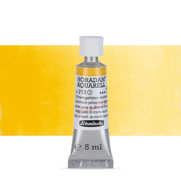 Акварелни бои Schmincke Horadam в тубичка  5 мл – 213 Chromium Yellow Hue Deep