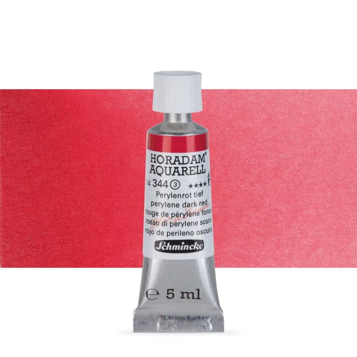 Акварелни бои Schmincke Horadam в тубичка  5 мл – 344 Perylene Dark Red