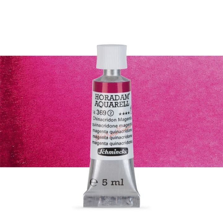 Акварелни бои Schmincke Horadam в тубичка  5 мл – 369 Quinacridone Magenta