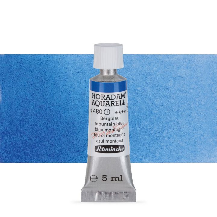 Акварелни бои Schmincke Horadam в тубичка  5 мл – 480 Mountain Blue