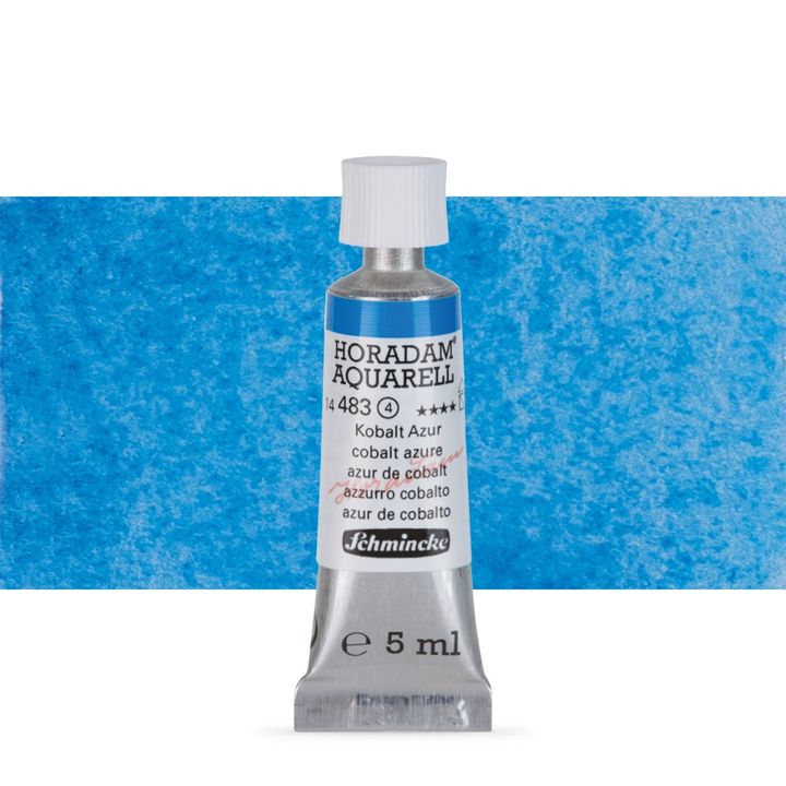 Акварелни бои Schmincke Horadam в тубичка  5 мл – 483 Cobalt Azure