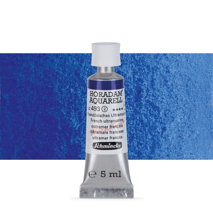 Акварелни бои Schmincke Horadam в тубичка  5 мл – 493 French Ultramarine