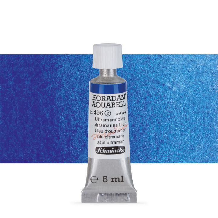 Акварелни бои Schmincke Horadam в тубичка  5 мл – 496 Ultramarine Blue