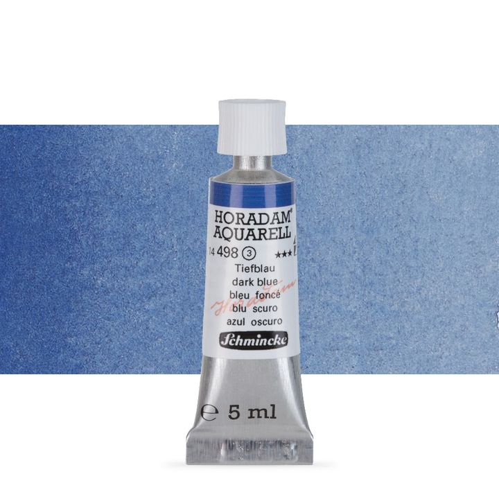 Акварелни бои Schmincke Horadam в тубичка  5 мл – 498 Dark Blue