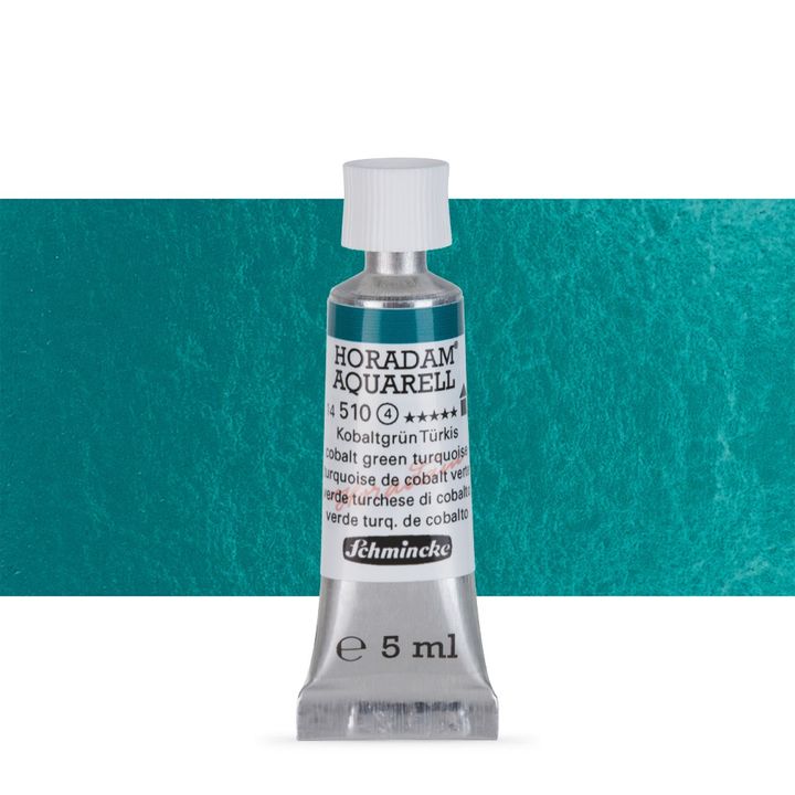 Акварелни бои Schmincke Horadam в тубичка  5 мл – 510 Cobalt Green Turquoise