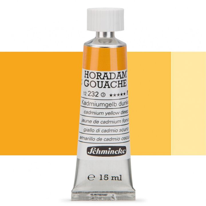 Гваш боя Schmincke Horadam 15 мл – 232 Cadmium Yellow Deep