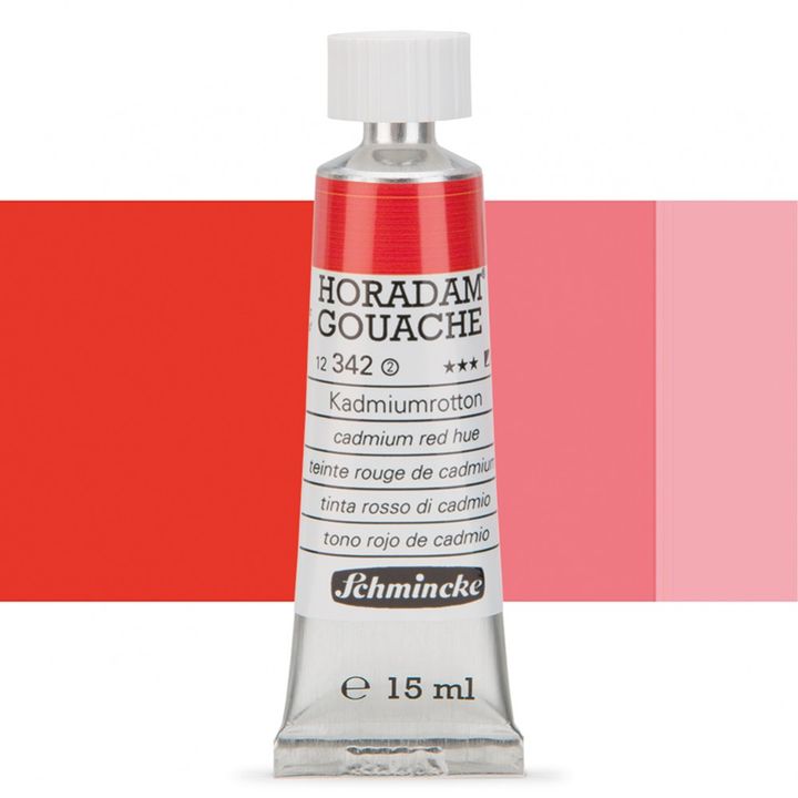 Гваш боя Schmincke Horadam 15 мл – 342 Cadmium Red Hue