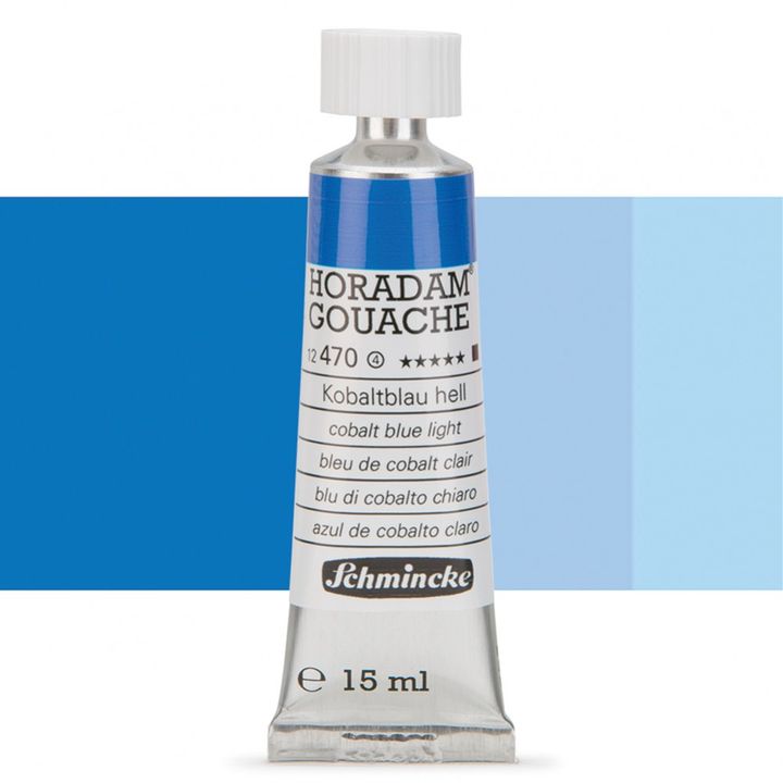 Гваш боя Schmincke Horadam 15 мл – 470 Cobalt Blue Light