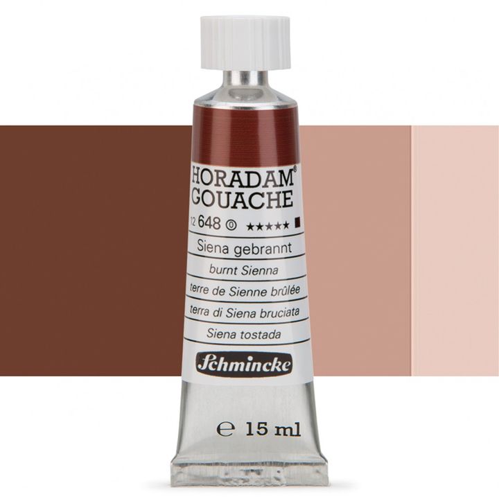 Гваш боя Schmincke Horadam 15 мл – 648 Burnt Sienna