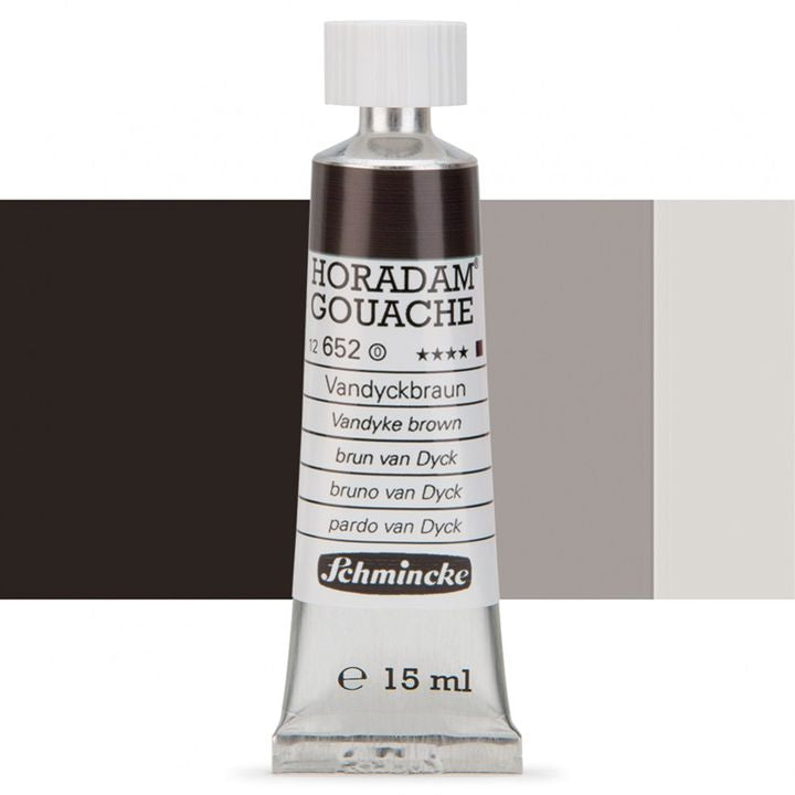 Гваш боя Schmincke Horadam 15 мл – 652 Vandyke Brown