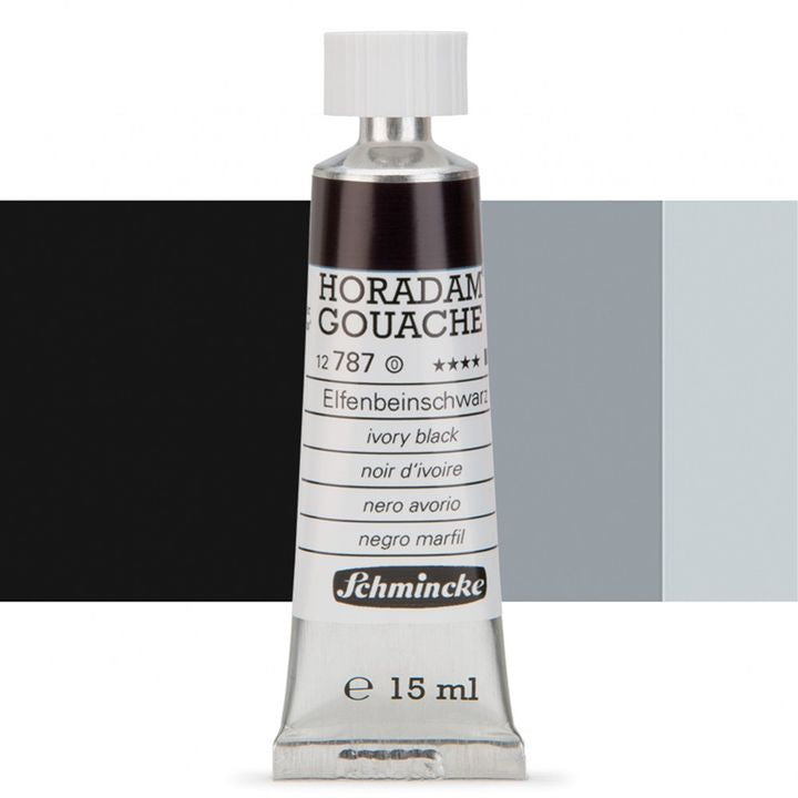 Гваш боя Schmincke Horadam 15 мл – 787 Ivory Black