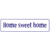 Шаблон PENTART текст мотив - Home sweet home — изображение 1