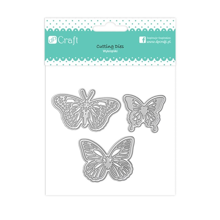 Шаблон за рязане DP Craft Butterfly Carnival - комплект от 3 броя — изображение 1