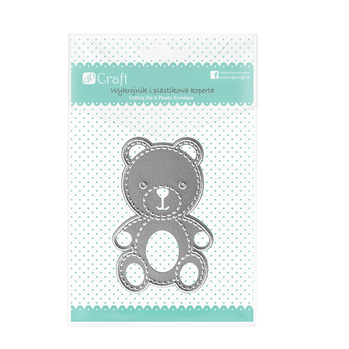 Шаблони за рязане DP Craft Teddy Bear 4.1x6.2 cm — изображение 1