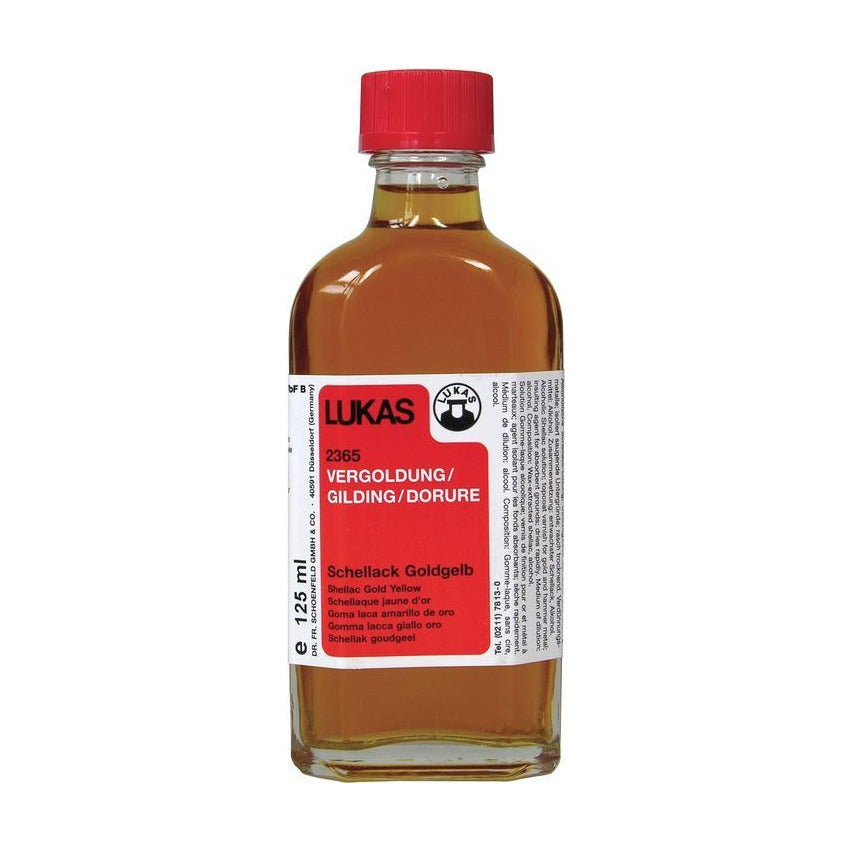 Шеллаков разтвор LUKAS Shellac Solution златистожълт 125 ml