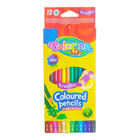 Шестоъгълни моливи Colorino с гумичка — изображение 1