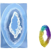 Силиконова форма за леене - геода — изображение 1