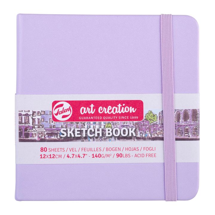 Блокче за скициране ART CREATION 12 x 12 cm – Pastel Violet