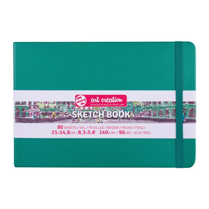 Блокче за скици ART CREATION 21 x 14,8 cm – Forest Green