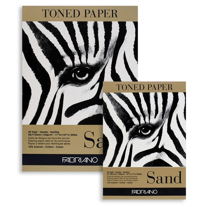 Блокче за скициране FABRIANO кафяво TONED SAND — изображение 1