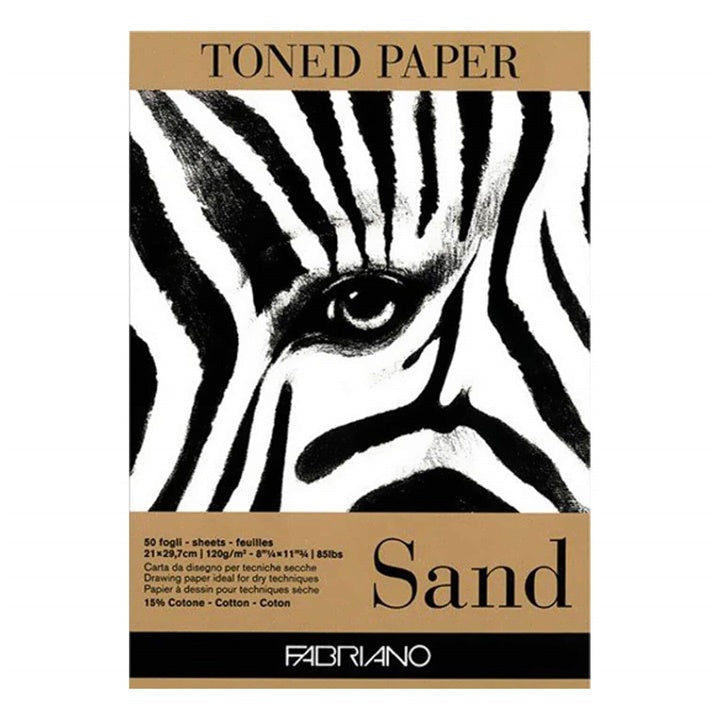 Блокче за скициране FABRIANO кафяво TONED SAND — изображение 3
