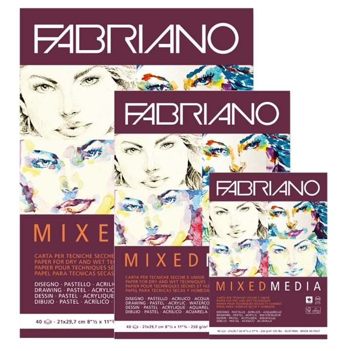 Блокче за скициране FABRIANO Mixed Media — изображение 1