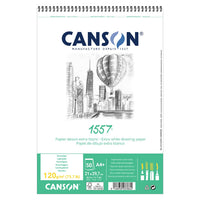 Скицник CANSON 1557 - 120 g, 50 листа