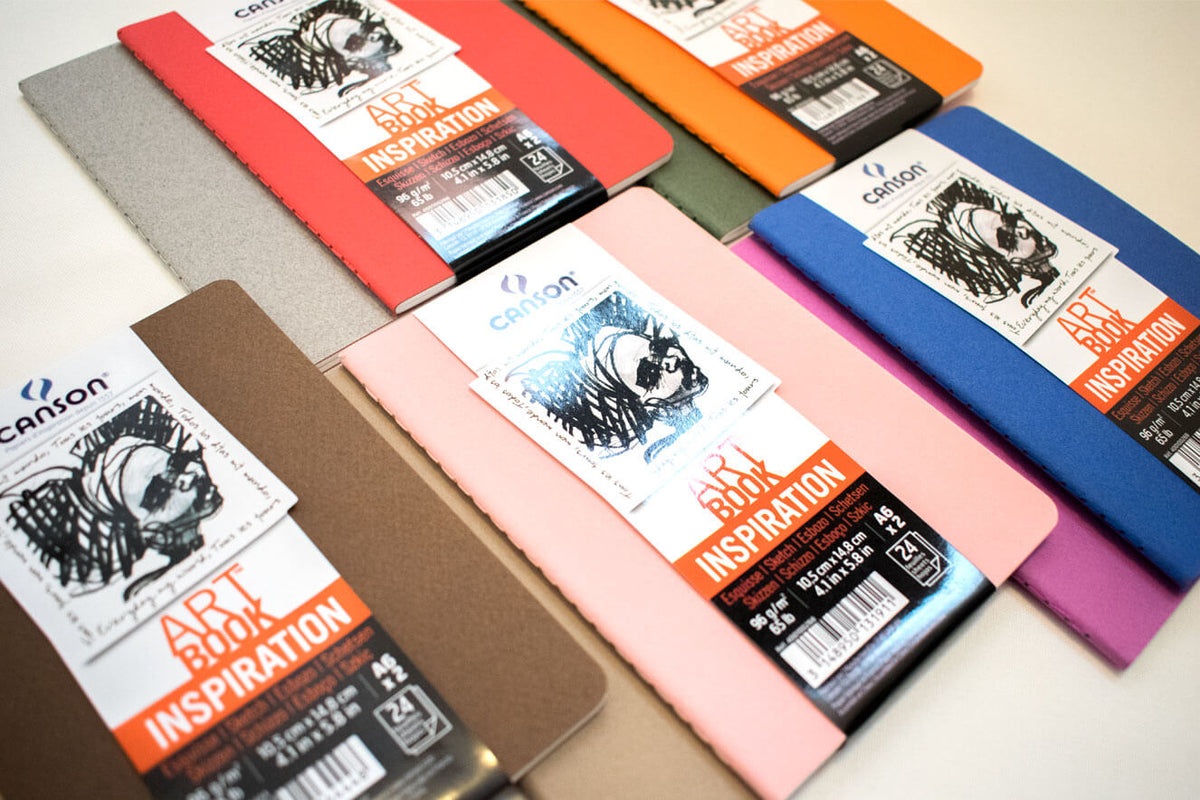Скицник CANSON Art Book Inspiration 100 g/m² 24 листа A6 Orange