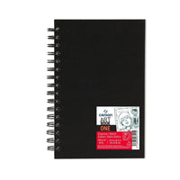Скицник CANSON Art Book One 100 g/m² 80 листа, 14 x 21,6 cm, със спирала