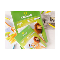 Скицник CANSON Kids 90 g/m² – 30 листа, формати A5 – A4
