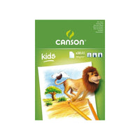 Скицник CANSON Kids 90 g/m² – 30 листа, формати A5 – A4