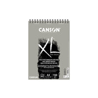 Скицник CANSON XL Touch сив 160 g/m² A4 – A3 - 40 листа