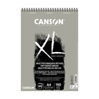 Скицник CANSON XL Touch сив 160 g/m² A4 – A3 - 40 листа