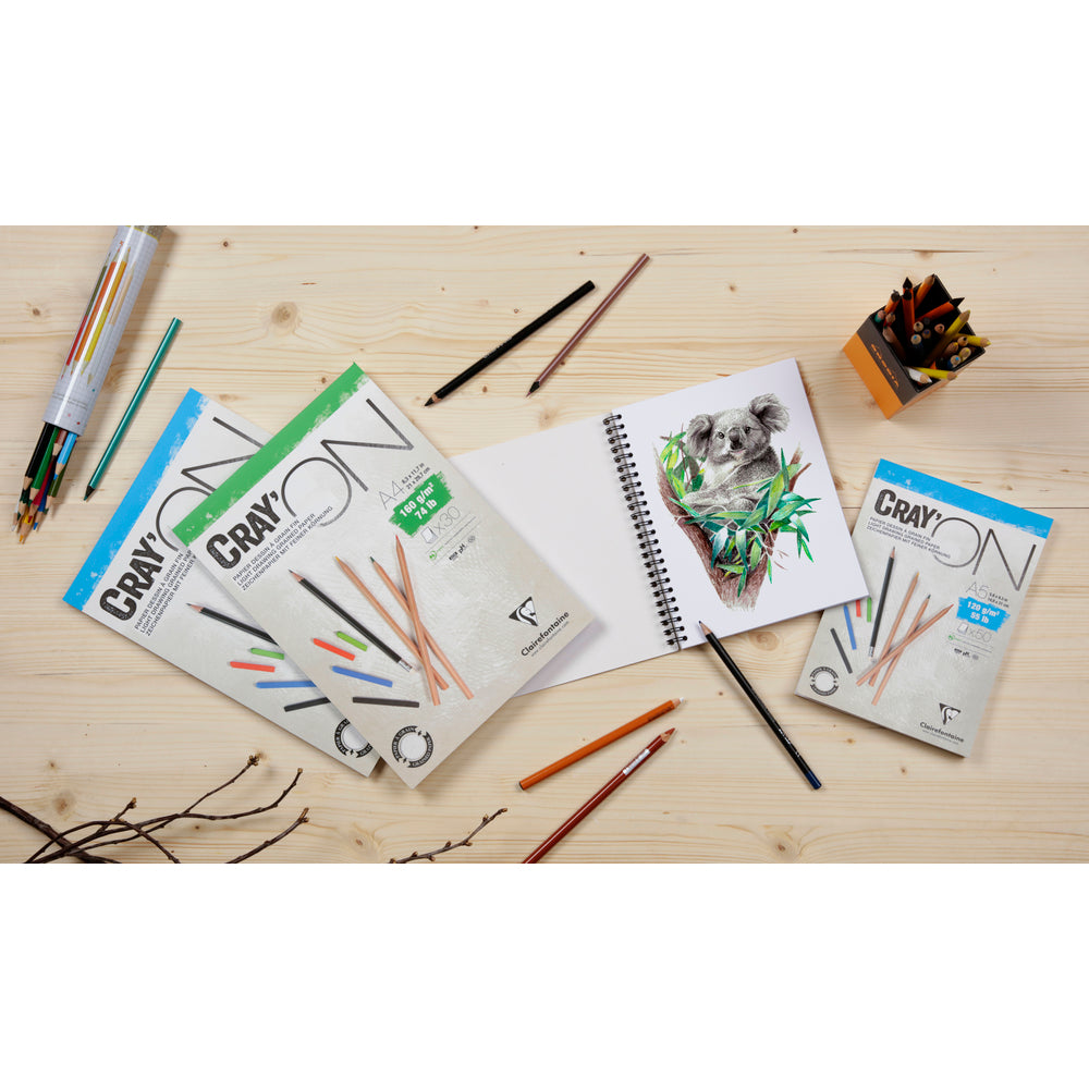 Скицник Clairefontaine Cray'On