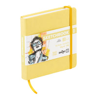 Скицник DARWI For You Yellow 14 x 14 cm, 140 g, 80 листа