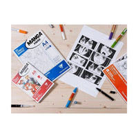 Скицник Manga Layout Clairefontaine 100 g/m² A5 – A3 - 50 листа