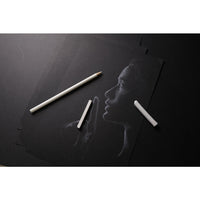 Скицник с черна хартия CLAIREFONTAINE Carb'On 120 g/m² – 20 листа