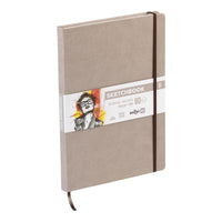 Скицник с твърди корици DARWI Taupe A4 140 g 80 л.
