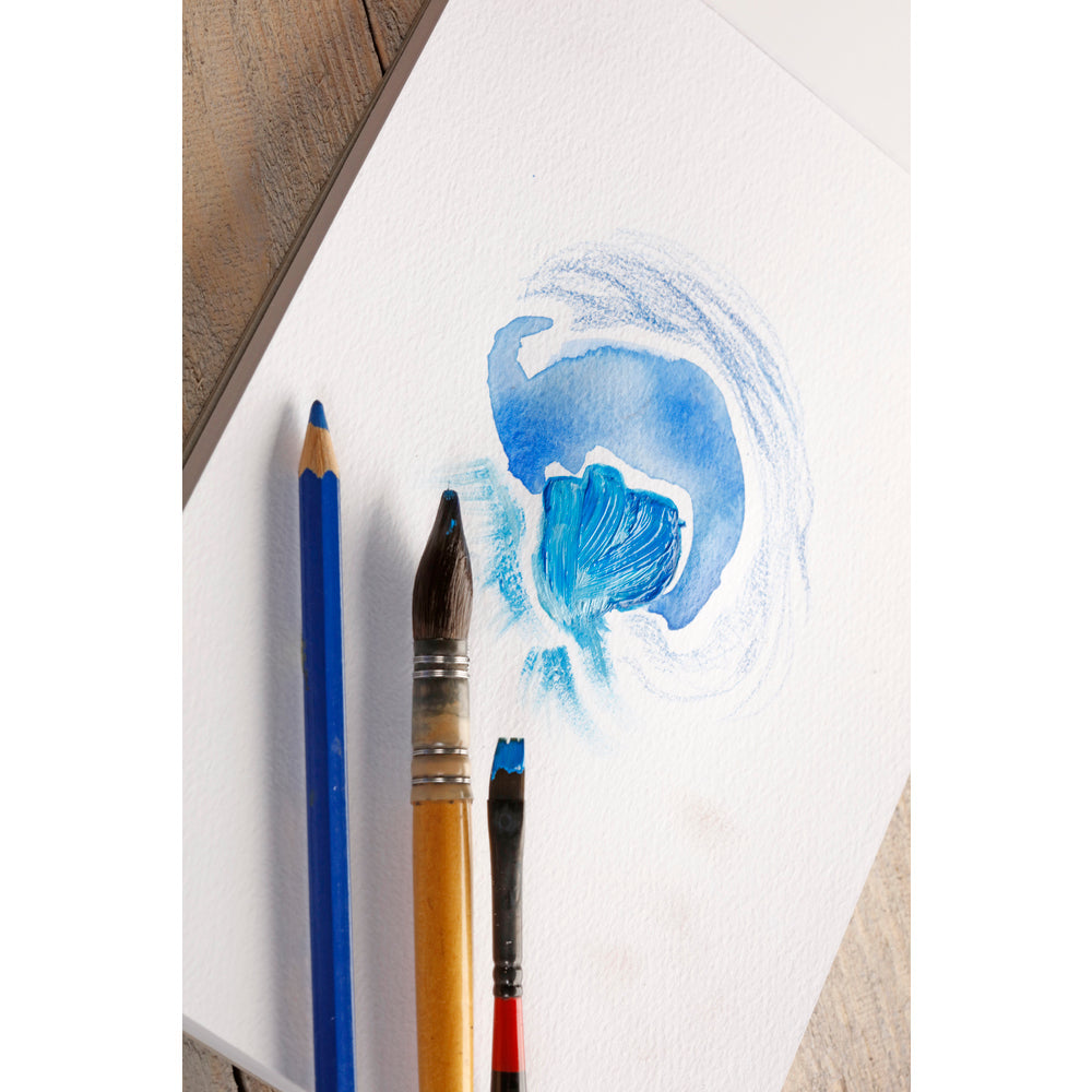 Скицник за смесени техники CLAIREFONTAINE Paint'On a grain 250 g – 20 листа