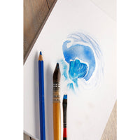 Скицник за смесени техники CLAIREFONTAINE Paint'On a grain 250 g – 20 листа