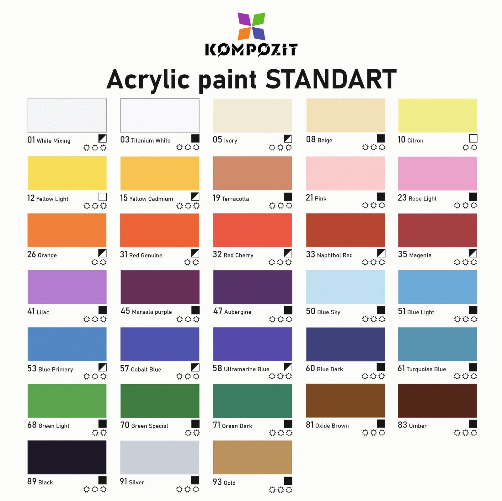 STANDART Kompozit акрилна боя — изображение 8
